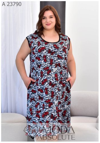 Жіночий сарафан з бавовни А 23790